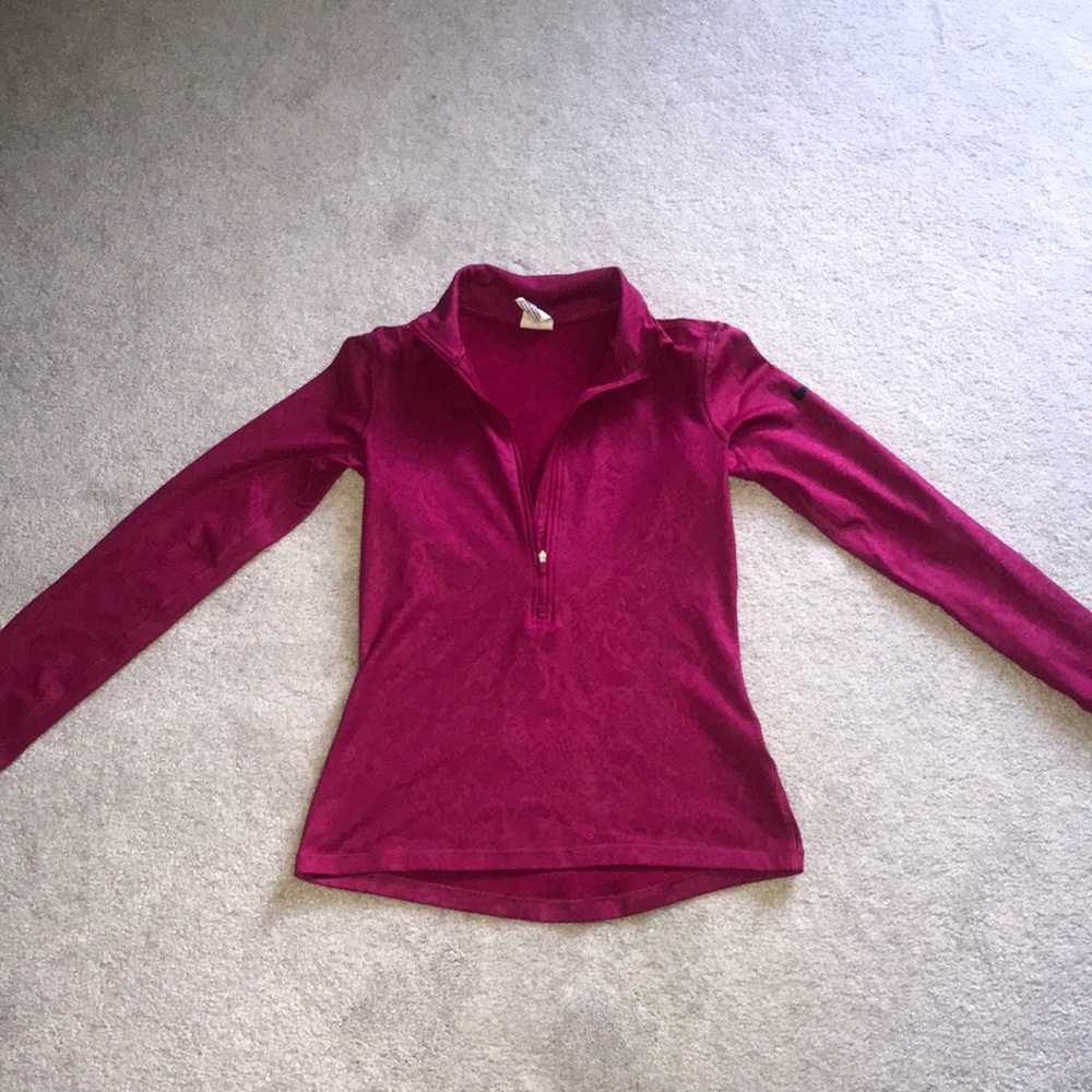 Nike pro half zip